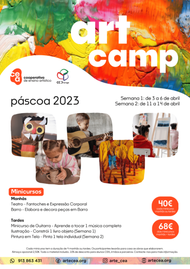 CCD Braga | Art Camp - Frias de Pscoa com Arte