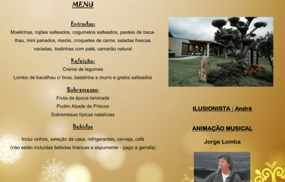 CCD Braga | Jantar de Natal, Praia Verde Eventos, dia 7 de dezembro