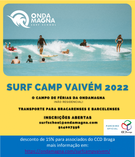 CCD Informa | Surf Camp Vaivm 2022, Aplia e Ofir