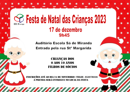 CCD Braga | Feasta de Natal Crianças 2023