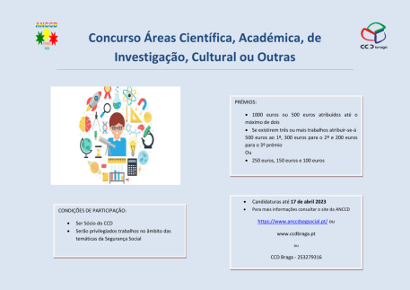 CCD Braga | Prmios reas cientificas